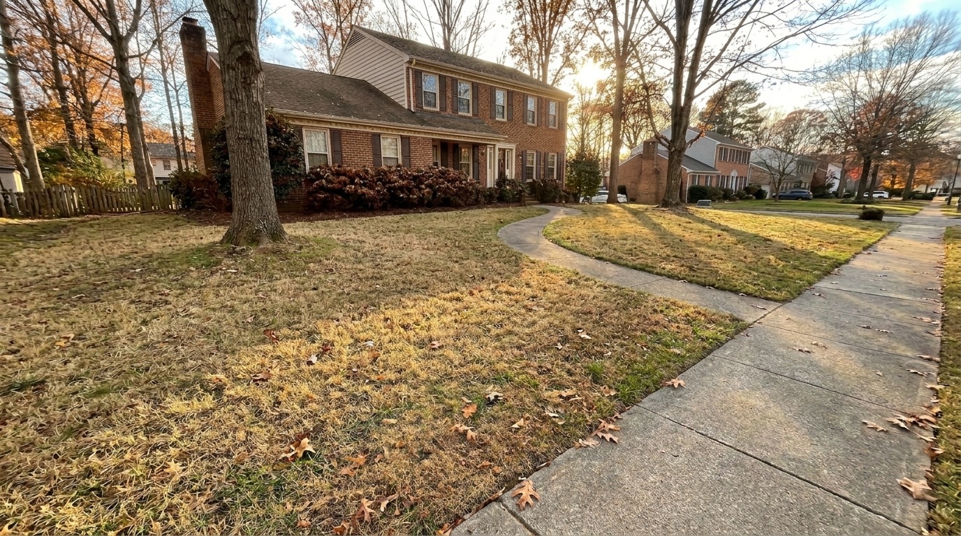 Leaf removal vs mulching Virginia